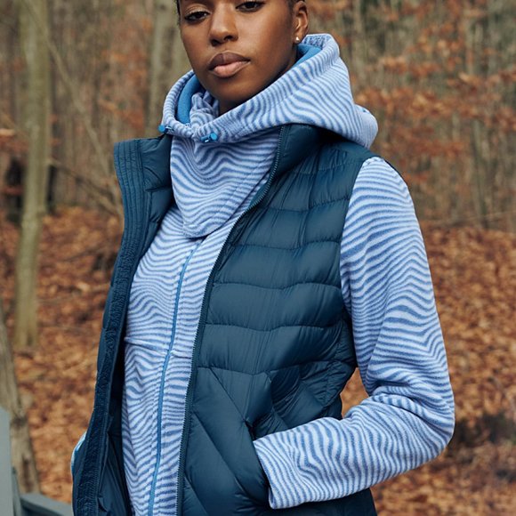 i.FiV5 Women's Mixed Quilting Vest by SIMONS - Picture 10 of 10